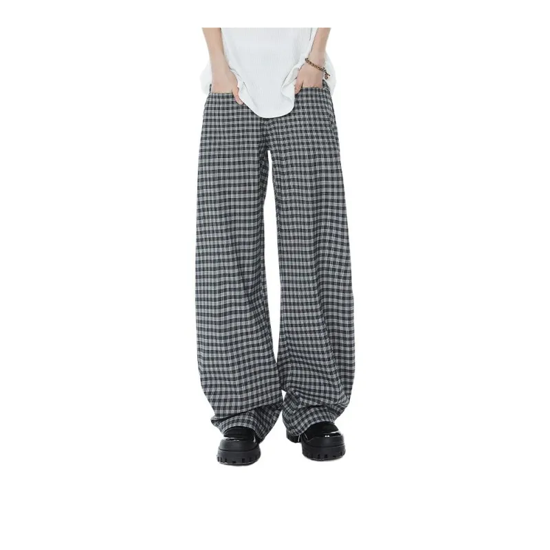 NC 30 Casual Pants Unisex Plaid-2