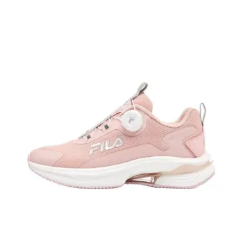 FILA Engine Anti Slip Wear Resistant Low Top Casual Running Shoes Women's Pink