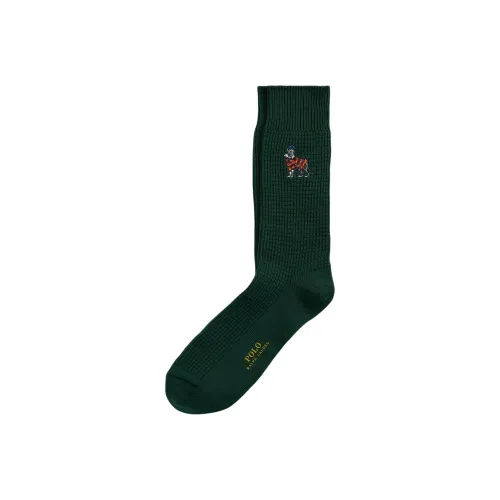 Polo Ralph Lauren Mid Calf Socks Men's 1 Pack Green