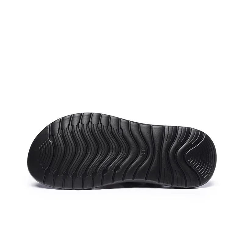 LAORENTOU Beach Sandals Men Black-8