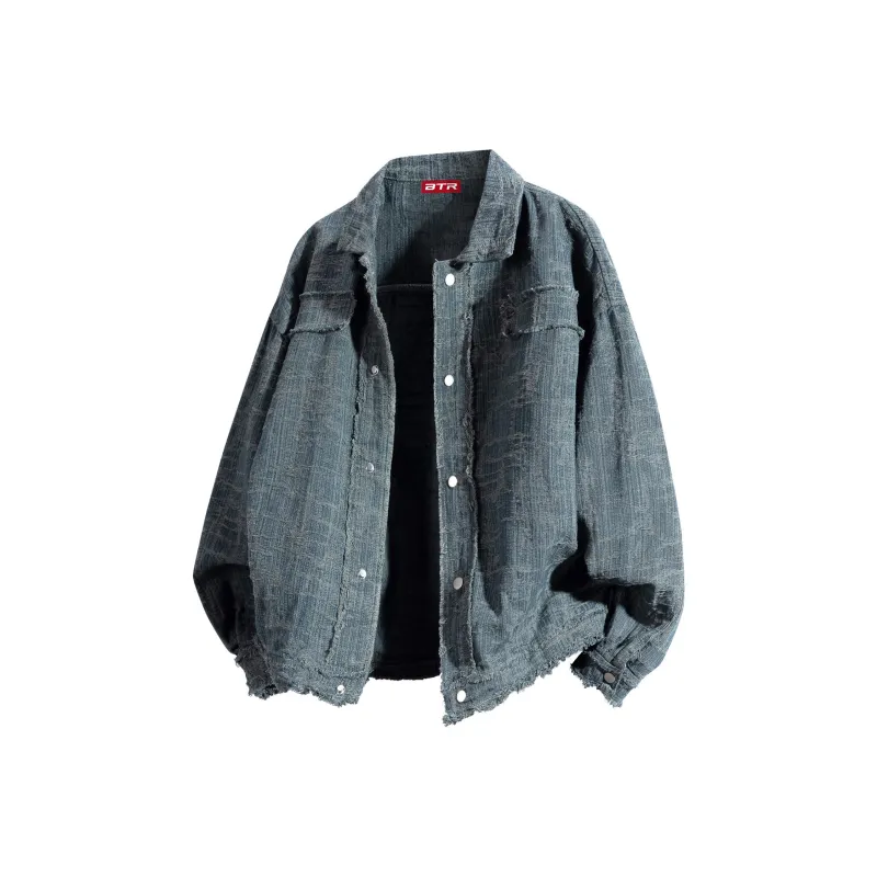 TESTUNG Denim Jackets Unisex-9