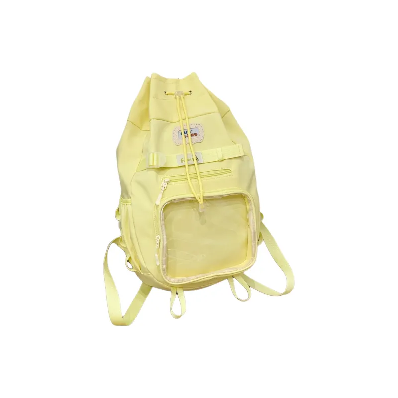URBAN FOREST Nylon Fabric Backpack Regular Unisex Multicolor-5