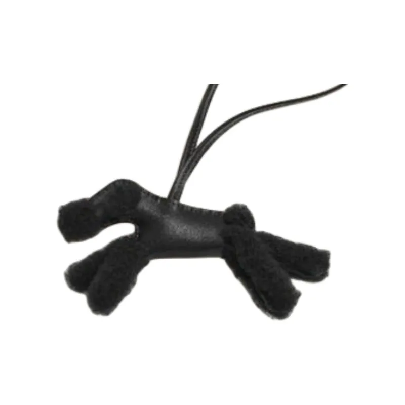 HERMES Merino Wool, Milo Wool Pendants Women's Black-1