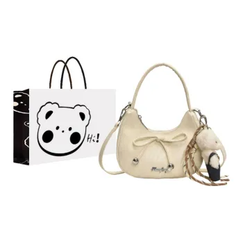 NX DOUGHNUT PU One Shoulder Underarm Handbag Women's Multicolor