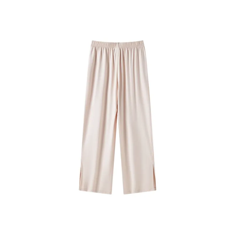 PEAK Knitted Sports Pants Women's Pearl Beige-1