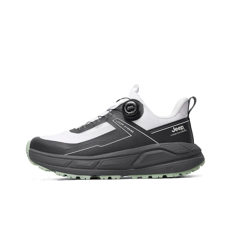 Jeep Outdoor Collection Cushioning, Abrasion Resistant, Waterproof, Slip Resistant Low Top Hiking Shoes Unisex Gray-0