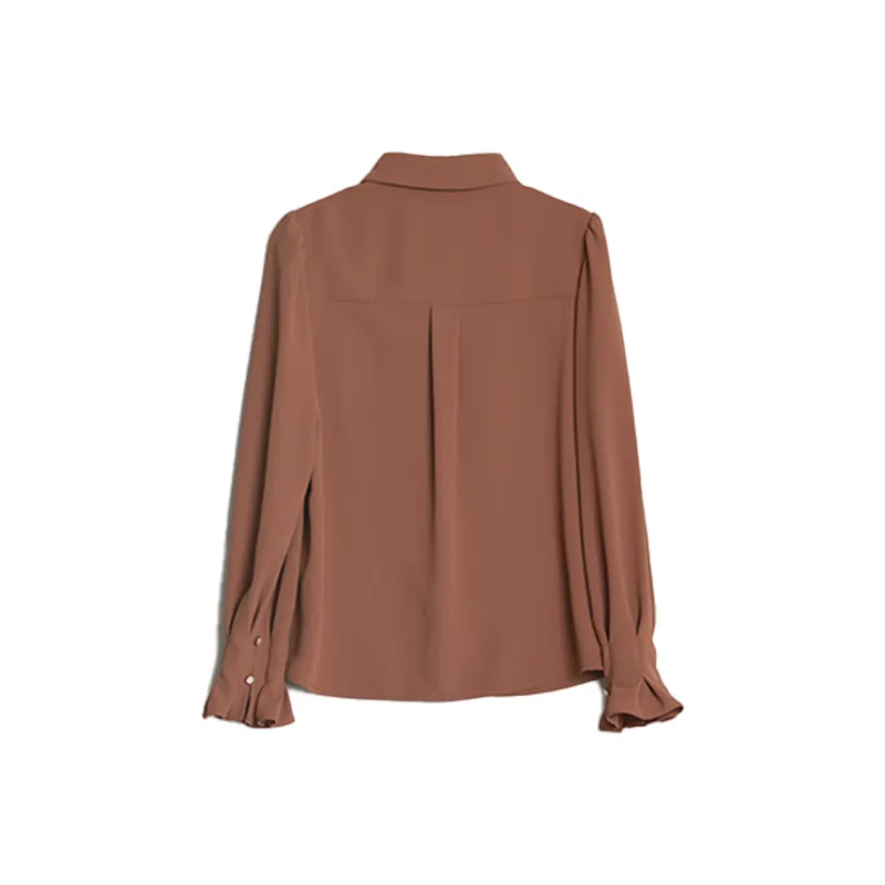 Mambe Shirts Women's Brick Red-1