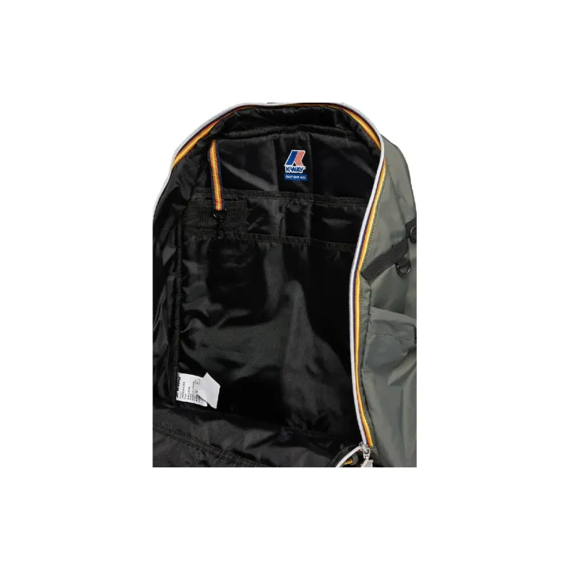 K-WAY Nylon Backpack Men's Green-4