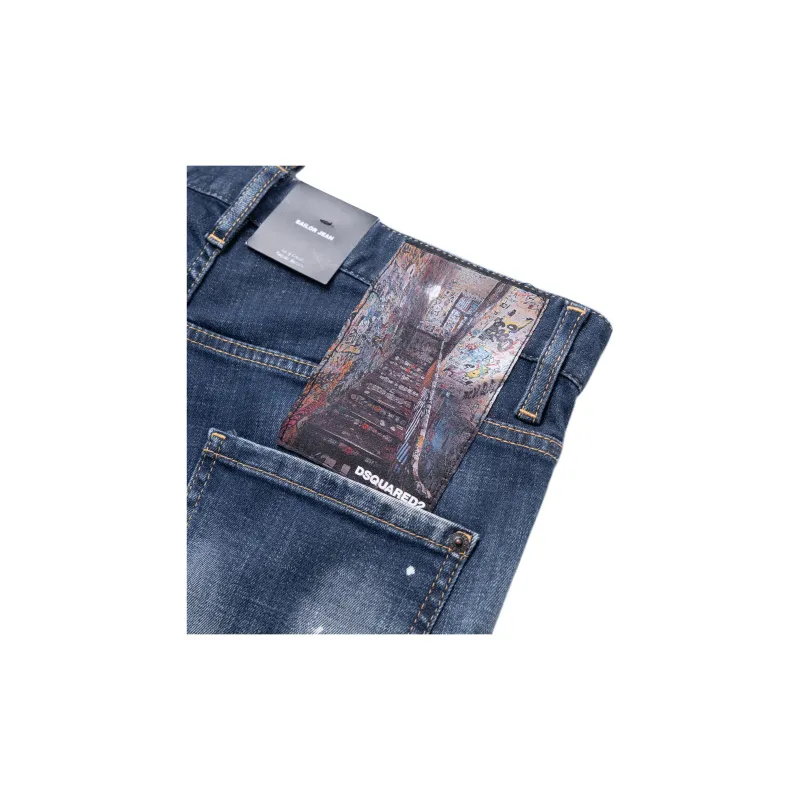 DSQUARED 2 Jeans Men Blue-8