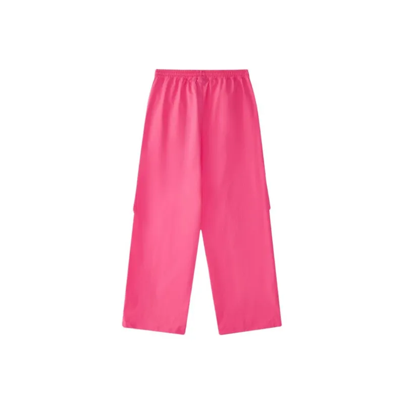 FILA FUSION LIFE SS25 Cargo Pants Women's Vivid Rosy Red PC-1