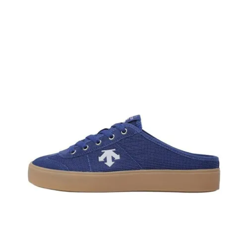 DESCENTE Abrasion Resistant Slip Resistant Wrap toe Slippers Unisex Blue