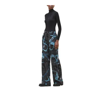HERMES Pajama Pants Women's Black