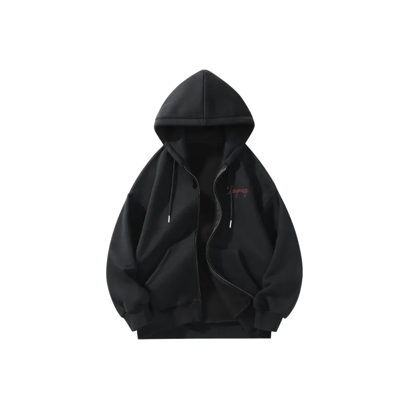 BENGEN Jackets Coats Unisex Black-10