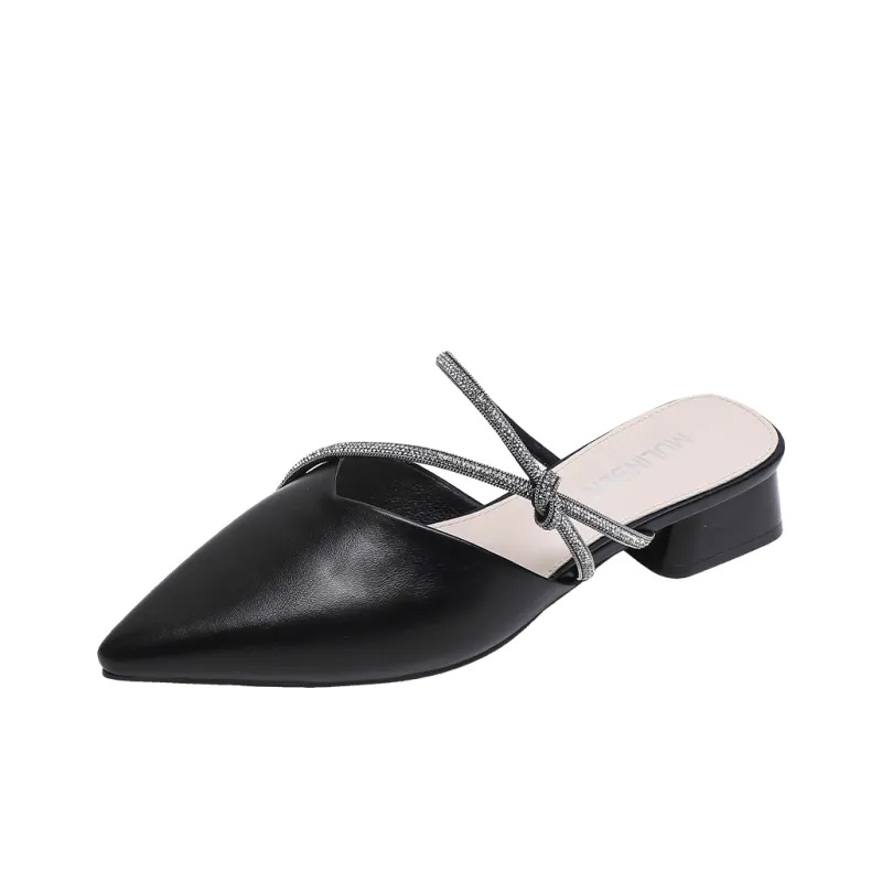 Mulinsen Abrasion Resistant Antibacterial Closed Toe Slippers Women's-6
