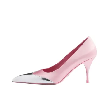 PRADA Slim Heel High Heels 8.5cm Women's Pink