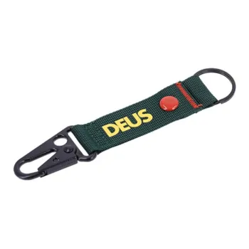 Deus Ex Machina Nylon Keychains Unisex Green