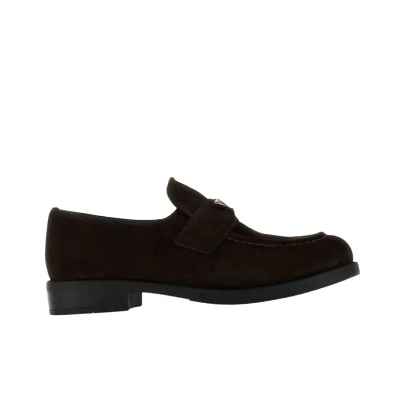 PRADA Loafers Women's Dark Brown-1