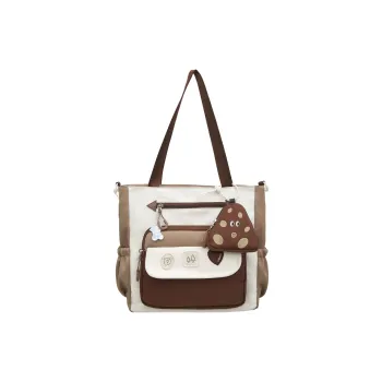 GOBLIN SHARKS 1759 Nylon Shoulder Bag Crossbody Bag Regular Women's Black/Khaki/Blue/Pink