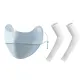 Dusty Blue Face Mask-Sun Protection Two-Piece Set[Face Mask+Cooling Arm Sleeves]