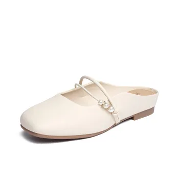 JOSINY Wrap toe Slippers Women's Ecru