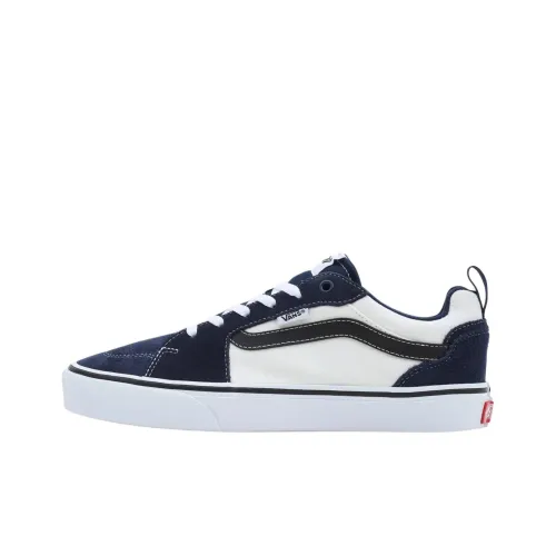 Vans Filmore Anti Slip Wear Resistant Low Top Skateboard Shoes Men's Blue