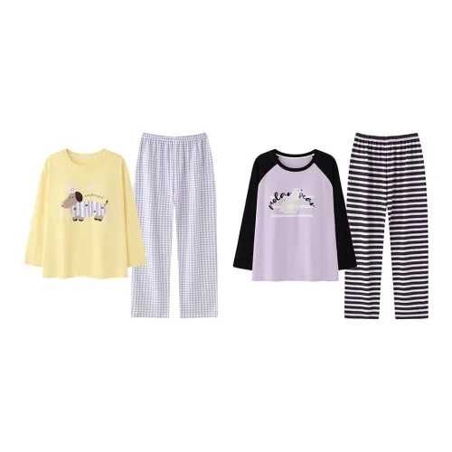 Herbal Primer Pajama Set Women's Combo Set
