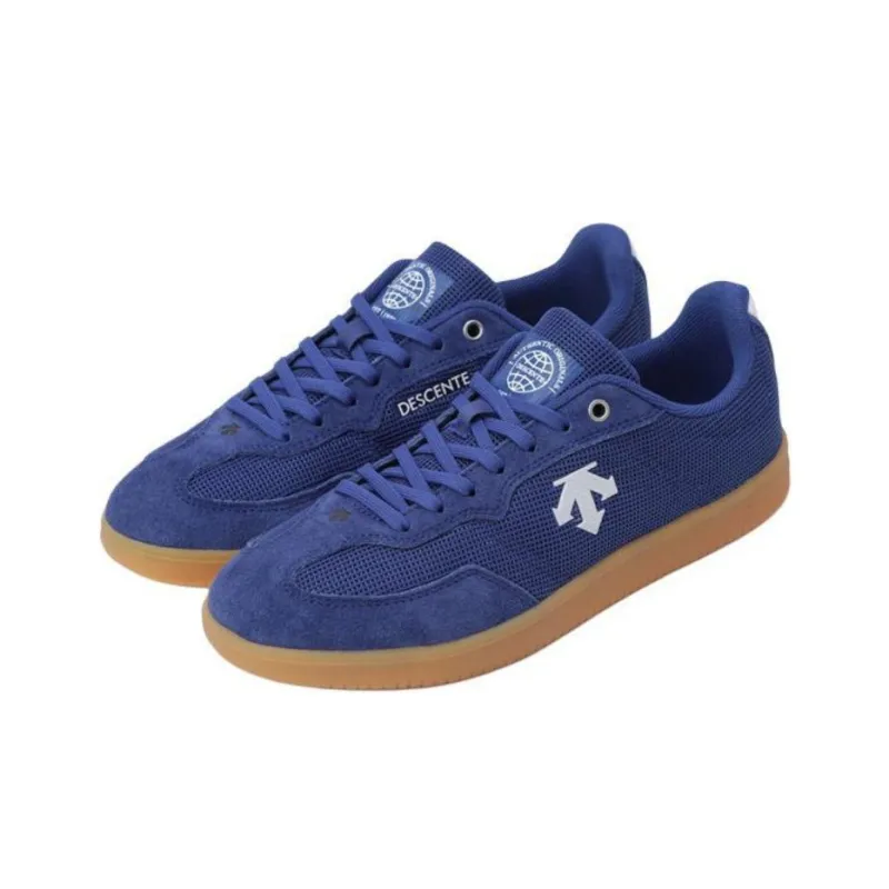 DESCENTE Edge Coat Anti Slip Wear Resistant Low Top Casual Shoes Unisex Blue-1