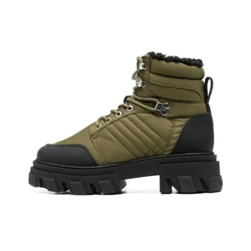 GANNI Short Ankle Boots Women's Green