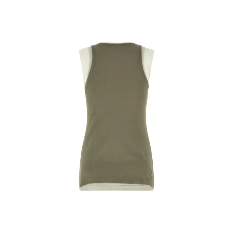 JIL SANDER Layered Crewneck Tank Top-1