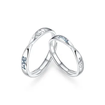 STQ 925 Sterling Silver Rings Unisex