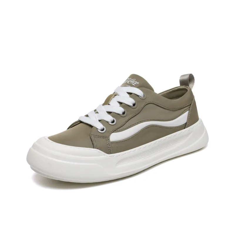 CEDAR HAN Non slip And Sweat wicking Low Top Canvas Shoes Men's-6