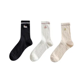Cheemy Free Mid Calf Socks Women's 3 Pack