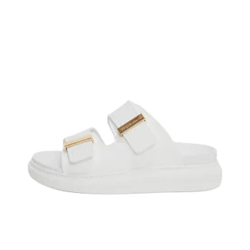 Alexander McQueen Hybrid Slide Slippers Women's White