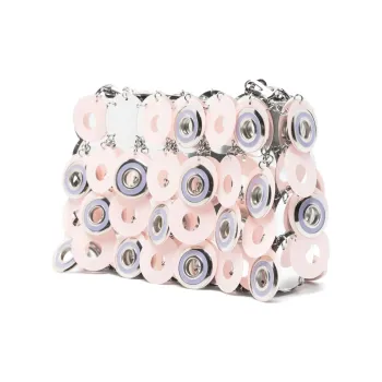 Paco Rabanne Polyester Shoulder Bag Women's Pink & Purple