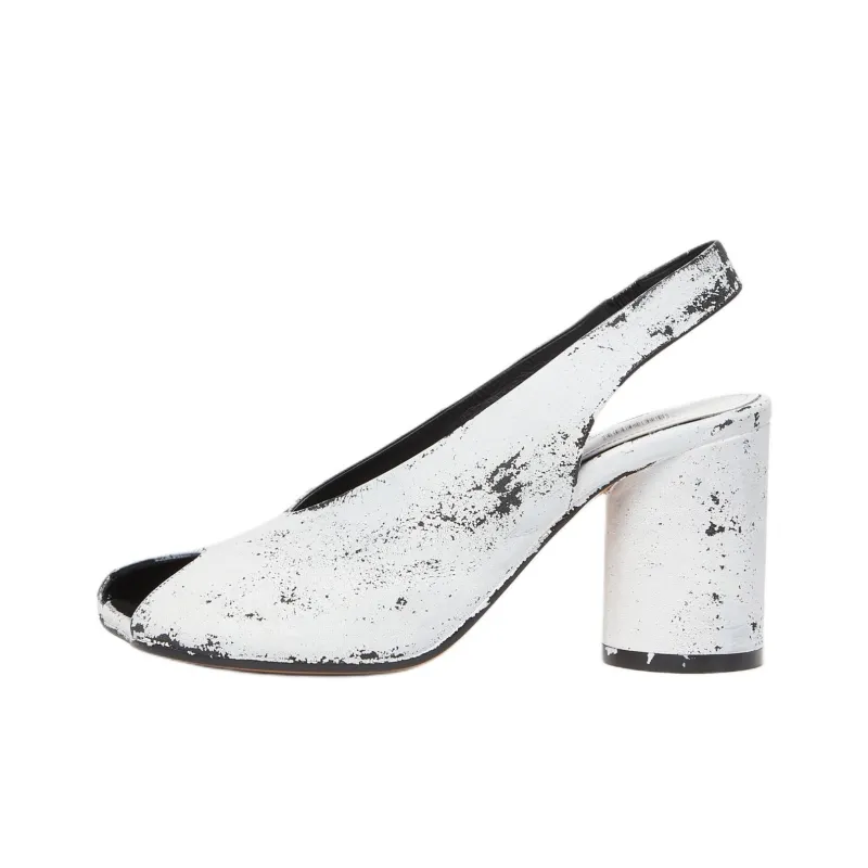 MM6 Maison Margiela Anatomic Chunky Heel High Heels Women's-0