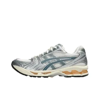 Asics Gel Kayano 14 Birch Pure Silver Teal Gold
