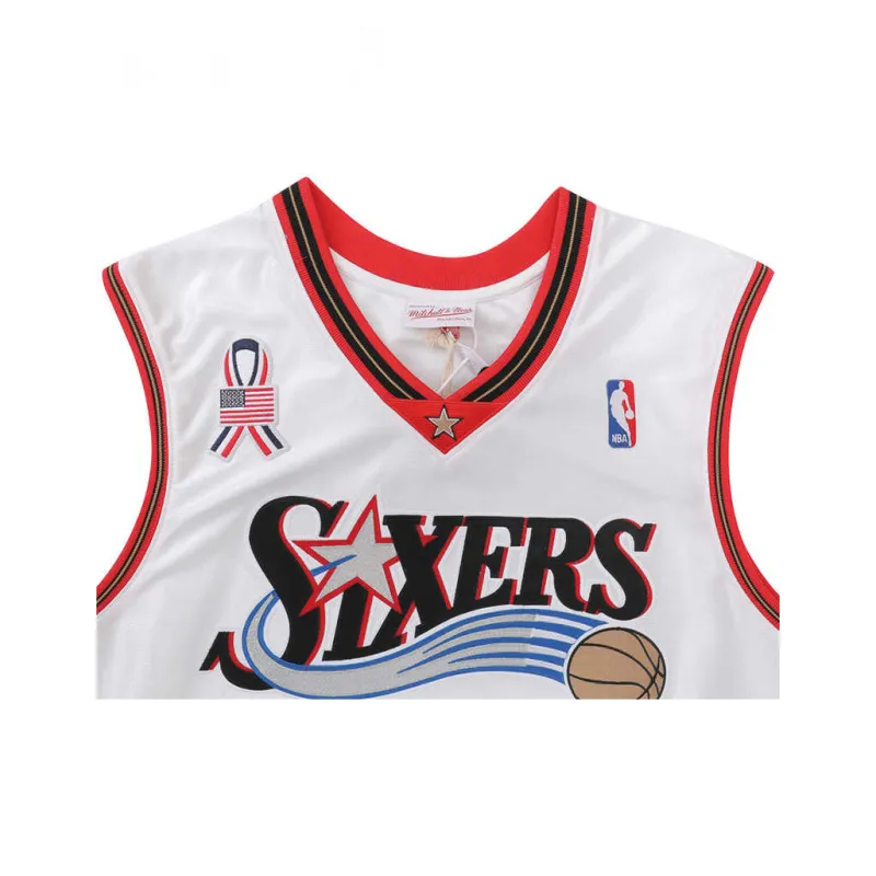 Mitchell & Ness X Nba Eastern Conference Allen Iverson Hardwood Classics 2002 All Star Game Authentic Jersey-2