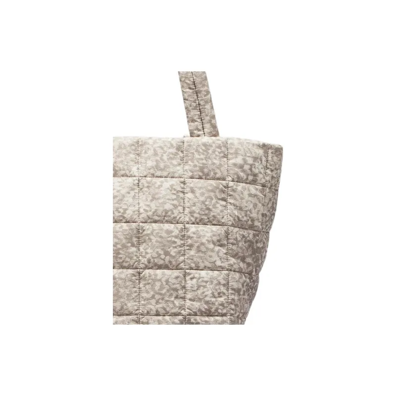 Lululemon Nylon Tote Bag Shopping Bag Shoulder Bag Handbag Women's Leopard White Opal Carbon Powder-3