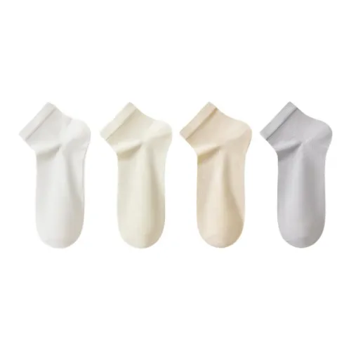 Temooues Ankle Socks Women's Combo Set