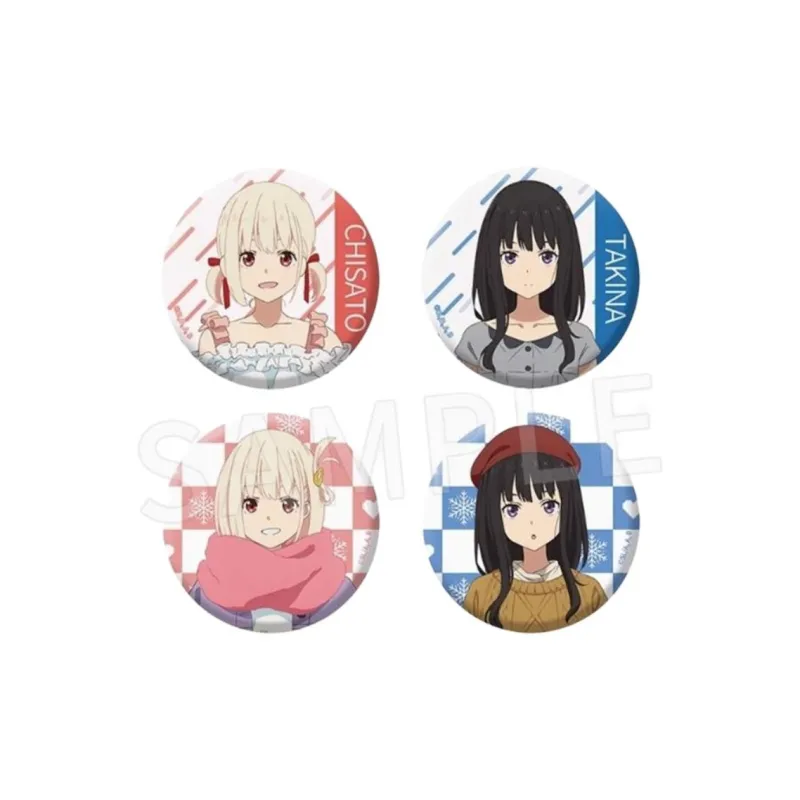 CHAOKEWAN Lycoris Recoil, Inoue Takina, Inoue Takina, Four Seasons Collection Badges-0