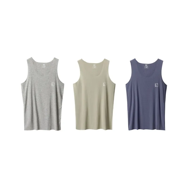 MIIOW Trend Party Series Tank Tops Men's 3 Pack-0