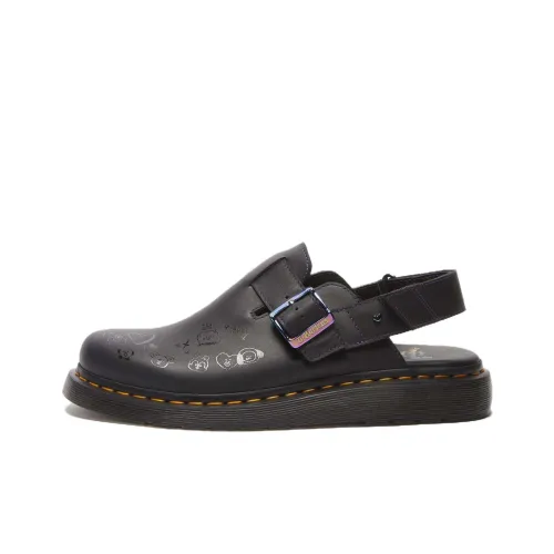BT21 x Dr.Martens JORGE II Low Top Casual Shoes Unisex Black