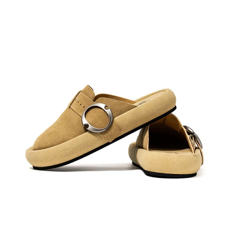 LOHAN·SIR Abrasion Resistant Slip Resistant Wrap toe Slippers Unisex-19