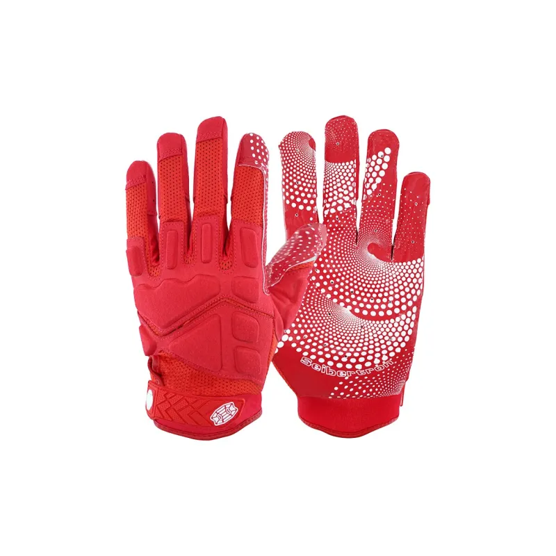 Seibertron Rugby Ball Catch Gloves Palm Sticky Material Unisex-4