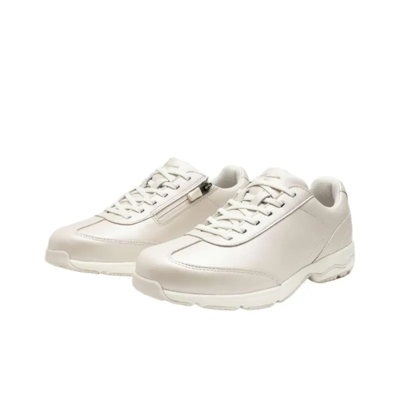 Mizuno Ld40 Low Top Casual Shoes Women's Pearl White-3