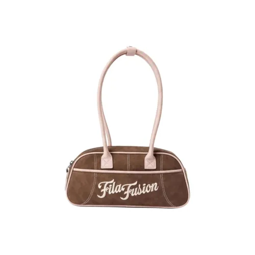 FILA FUSION PU Shoulder Bag Mini Women's Coffee Brown