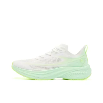 QIAODAN Light Speed 5.0PLUS Running Shoes Women's Low Top Jordan White/Ice Porcelain Green