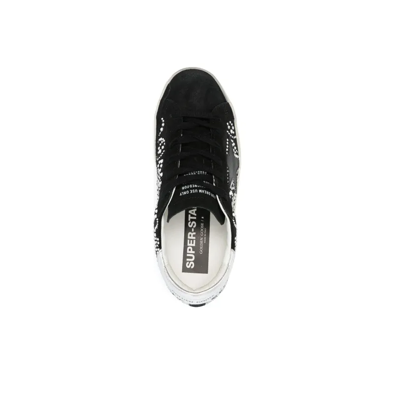 Golden Goose Super Star LTD Edition Low Top Skateboard Shoes Women's Black-4