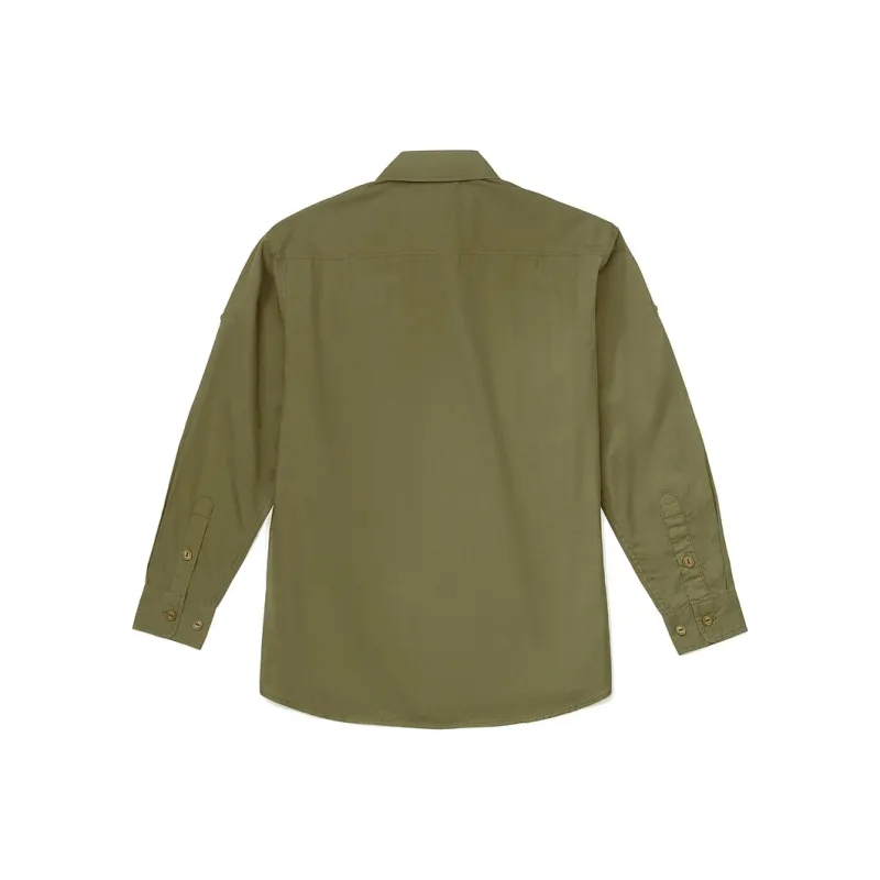 AKCLUB Vintage Collection Shirt Men's Army Green-1