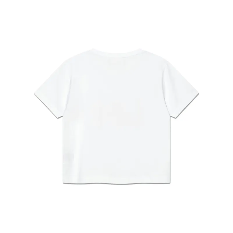 Lee T Shirts Women's Pink White-1